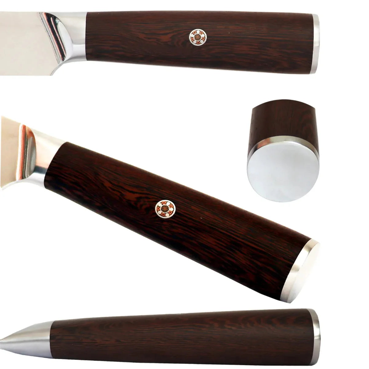 3-Piece Damascus Kitchen knife set