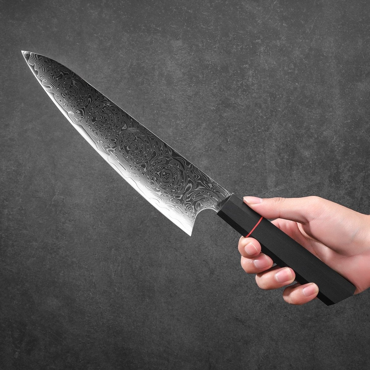 4-Piece Damascus Steel Kitchen Knife Set