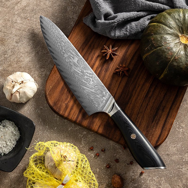 8 Inch Japanese Damascus Chef Knife