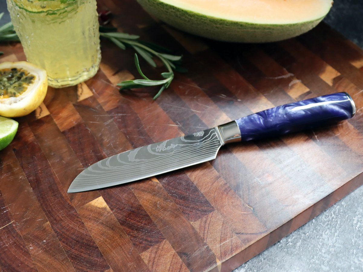 8-Piece Professional Kitchen Knife Block Set