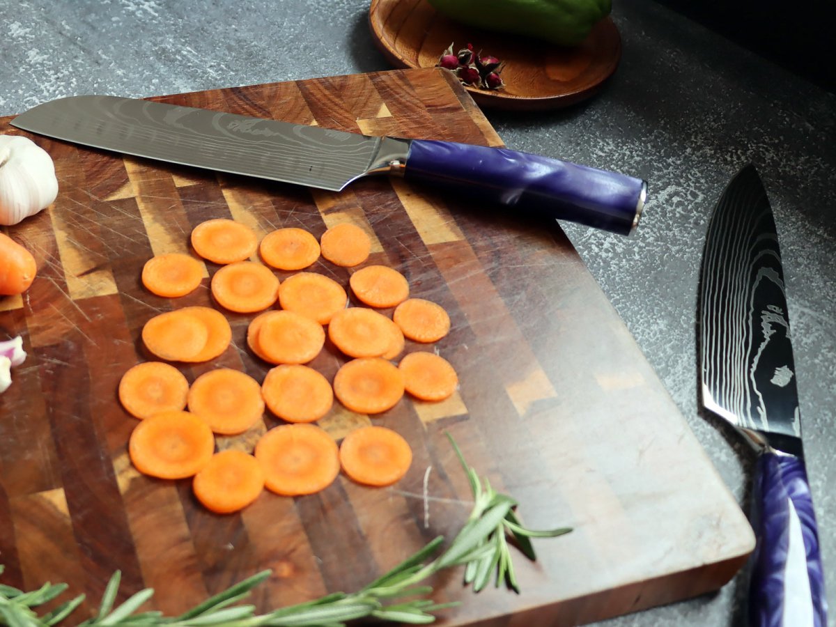 8-Piece Professional Kitchen Knife Block Set