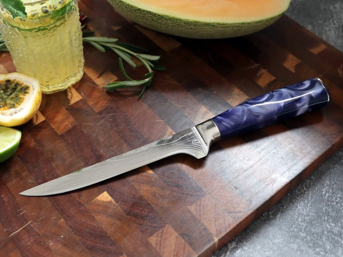 8-Piece Professional Kitchen Knife Block Set