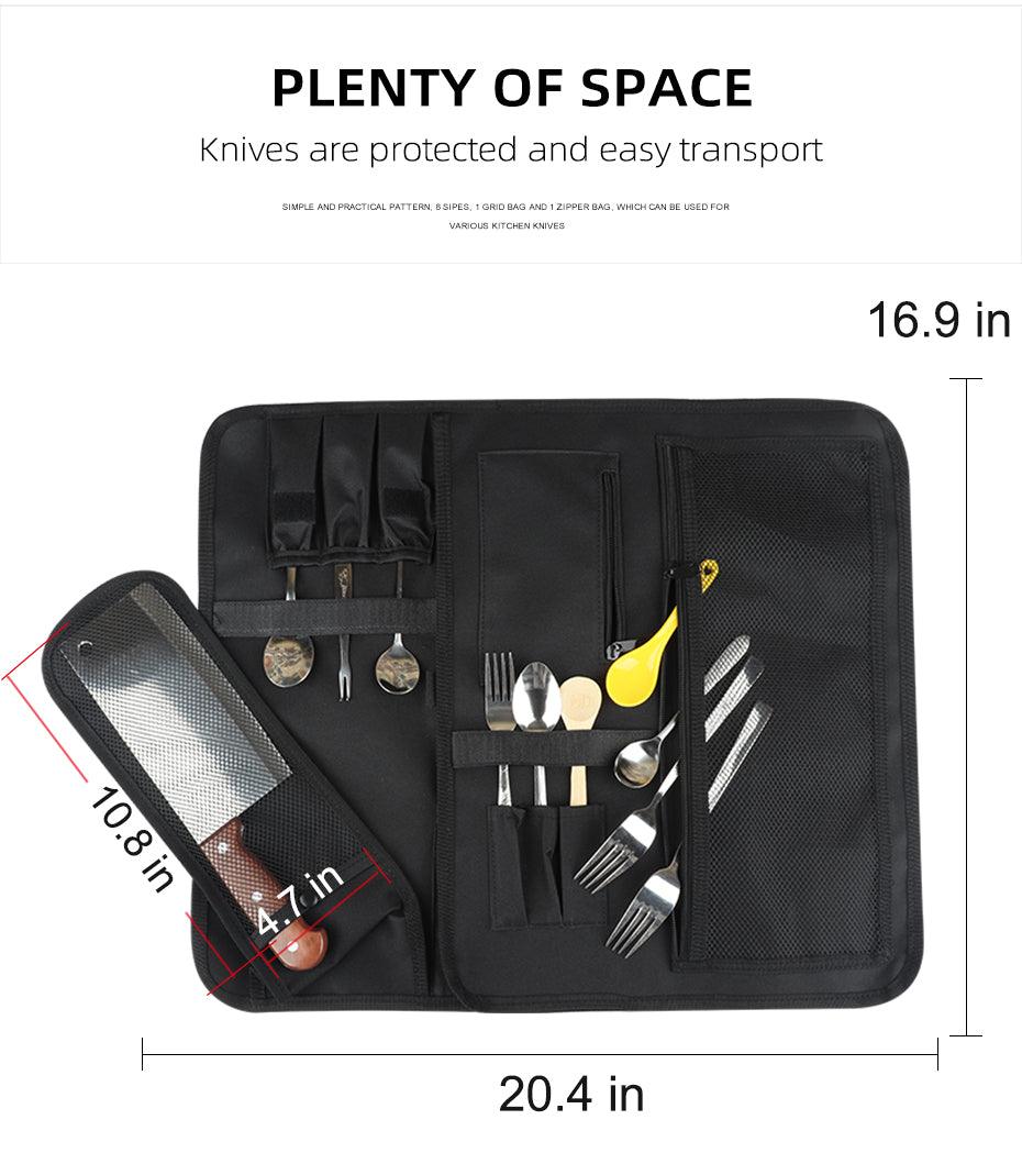 Chef's Knife Roll Bag & Travel Case