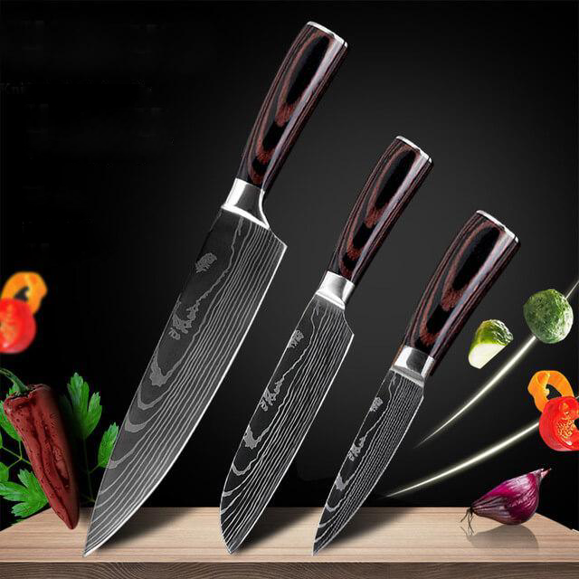 Kitchen Knife Set, Japanese Chef Knives