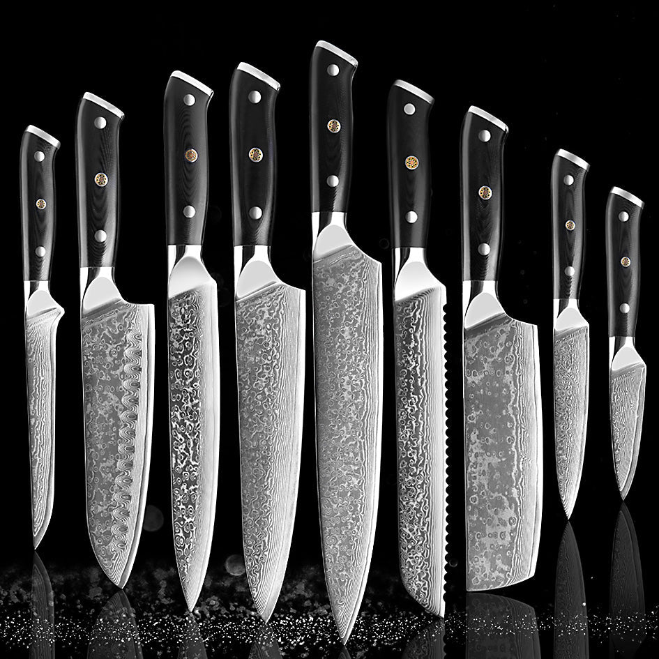 Kitchen Knife Set Professional Damascus