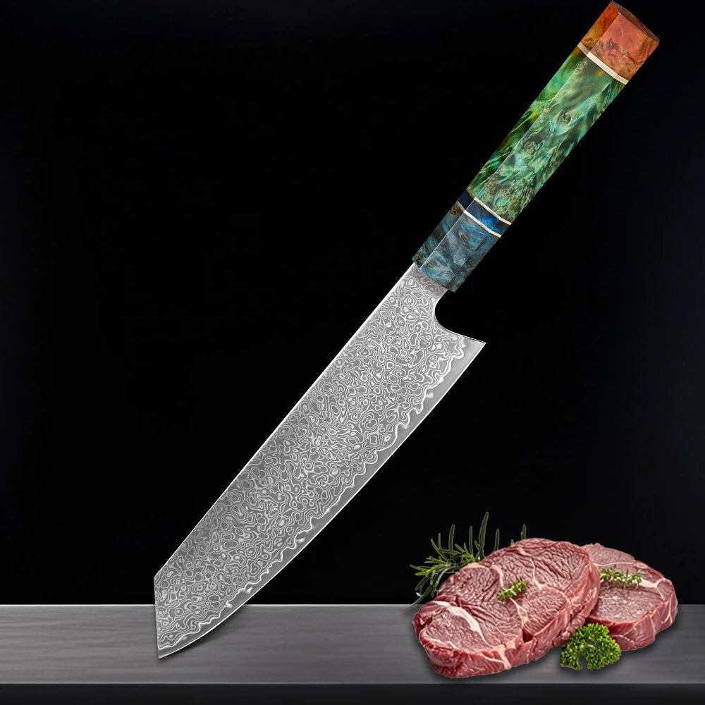 Hector 8” Damascus Chef Knife – 67 Layers VG10 Steel