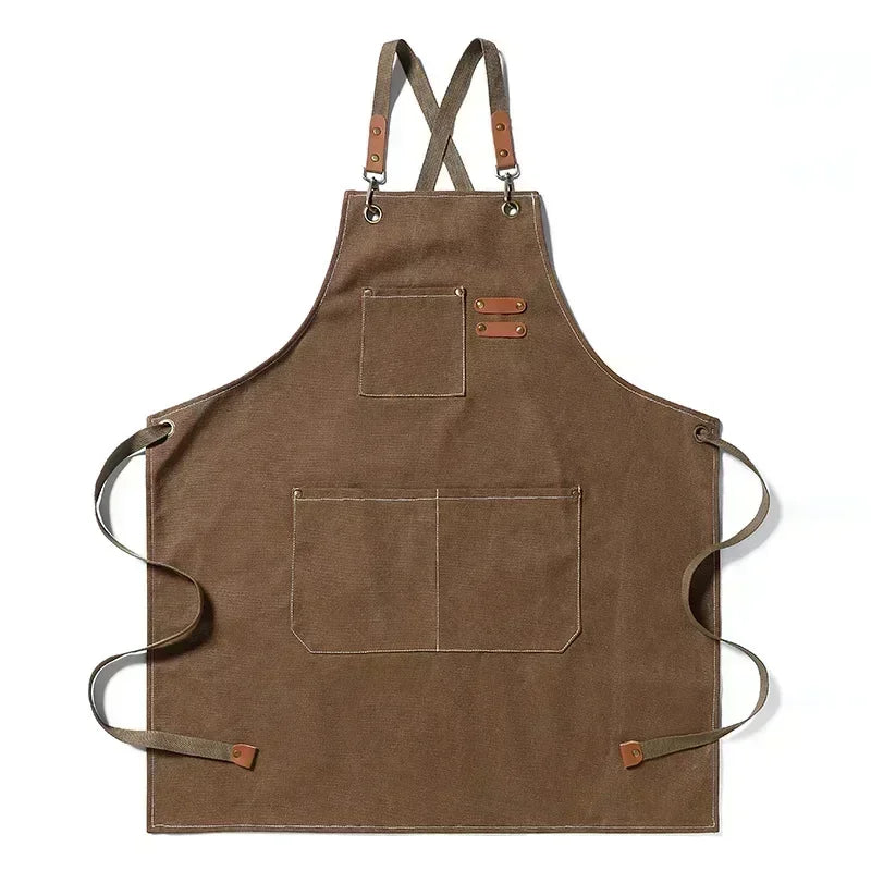 Hector Canvas Kitchen Apron – Comfort Durability Style