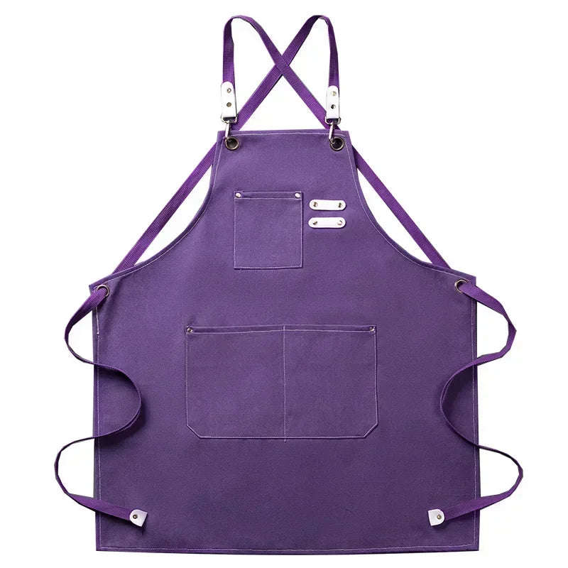Hector Canvas Kitchen Apron – Comfort Durability Style