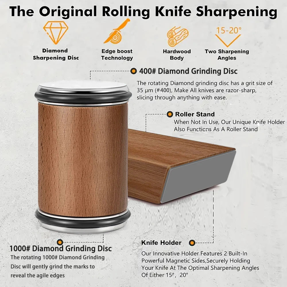 Advanced Magnetic Rolling Knife Sharpener