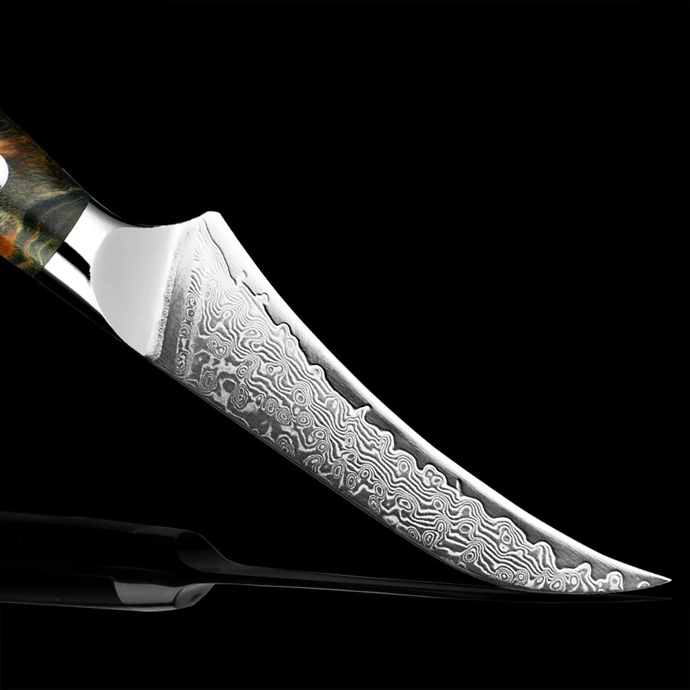 Hector 3.5” Damascus VG10 Paring Knife – Precision in the Palm of Your Hand