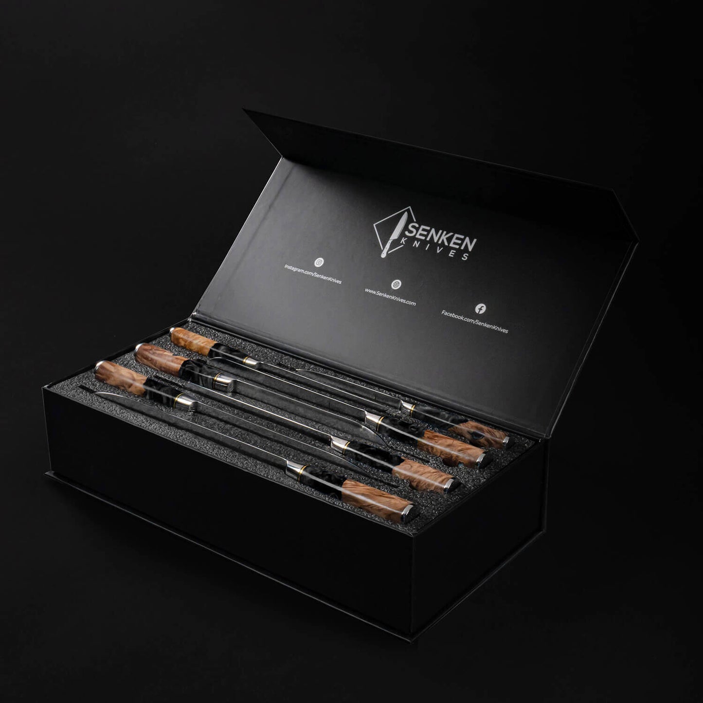 "Tsunami" Collection - Japanese VG10 Damascus Steel Knife Set