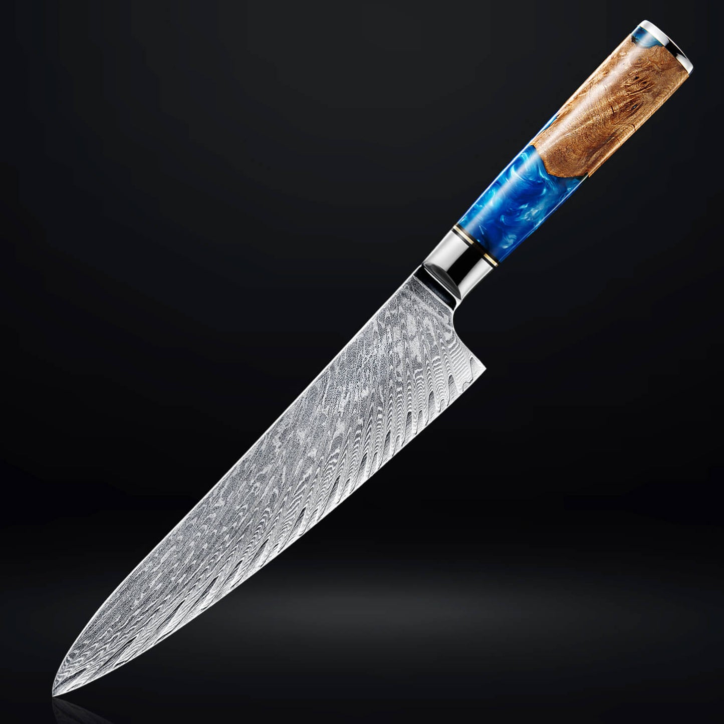 "Tsunami" Collection - Japanese VG10 Damascus Steel Knife Set