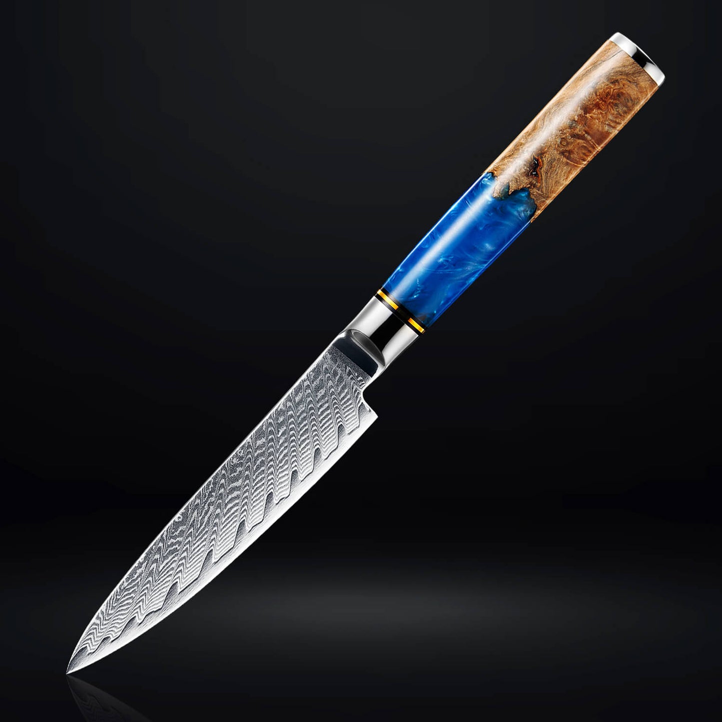 "Tsunami" Collection - Japanese VG10 Damascus Steel Knife Set