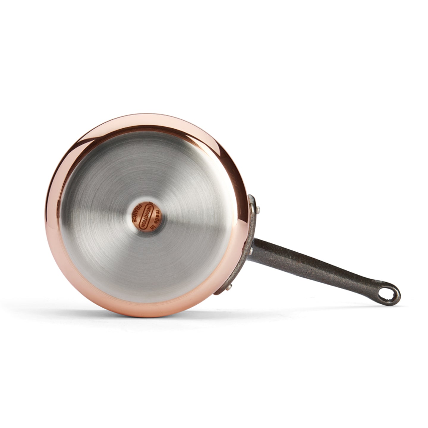 De Buyer Prima Matera CI induction cookware with saucepan and lid