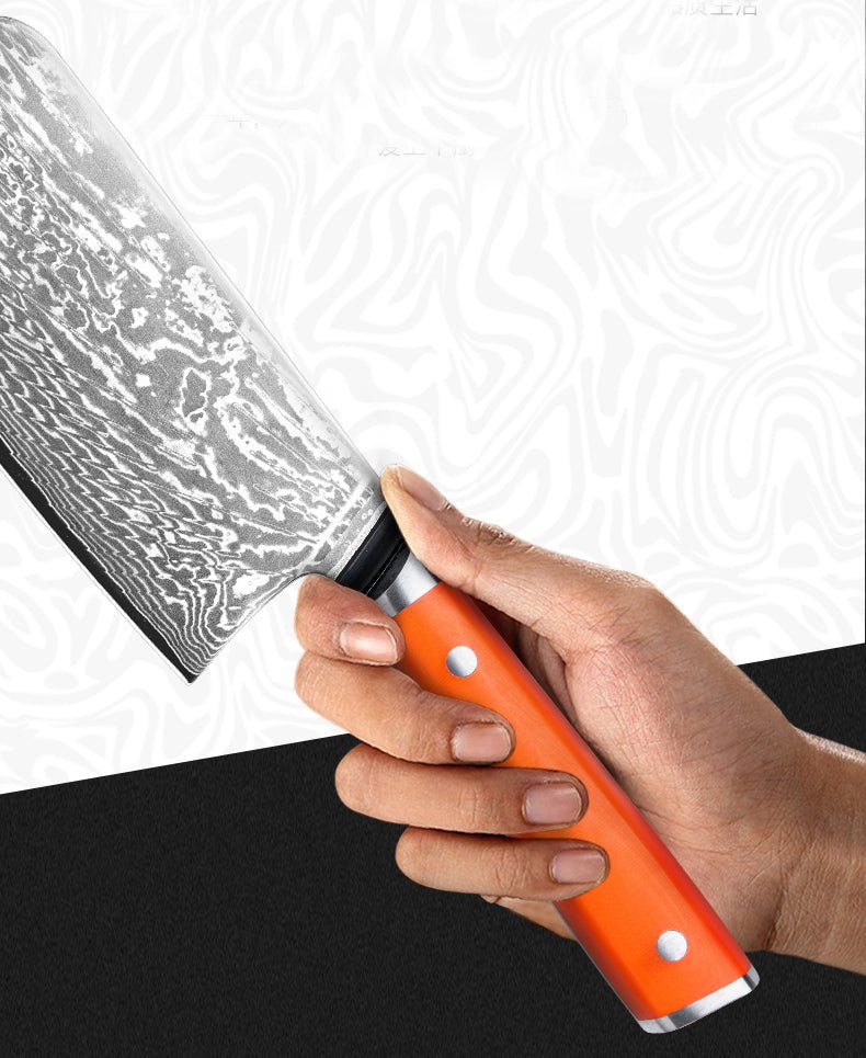 Japanese Damascus Kitchen Knife