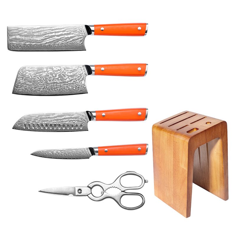 Japanese Damascus Kitchen Knife