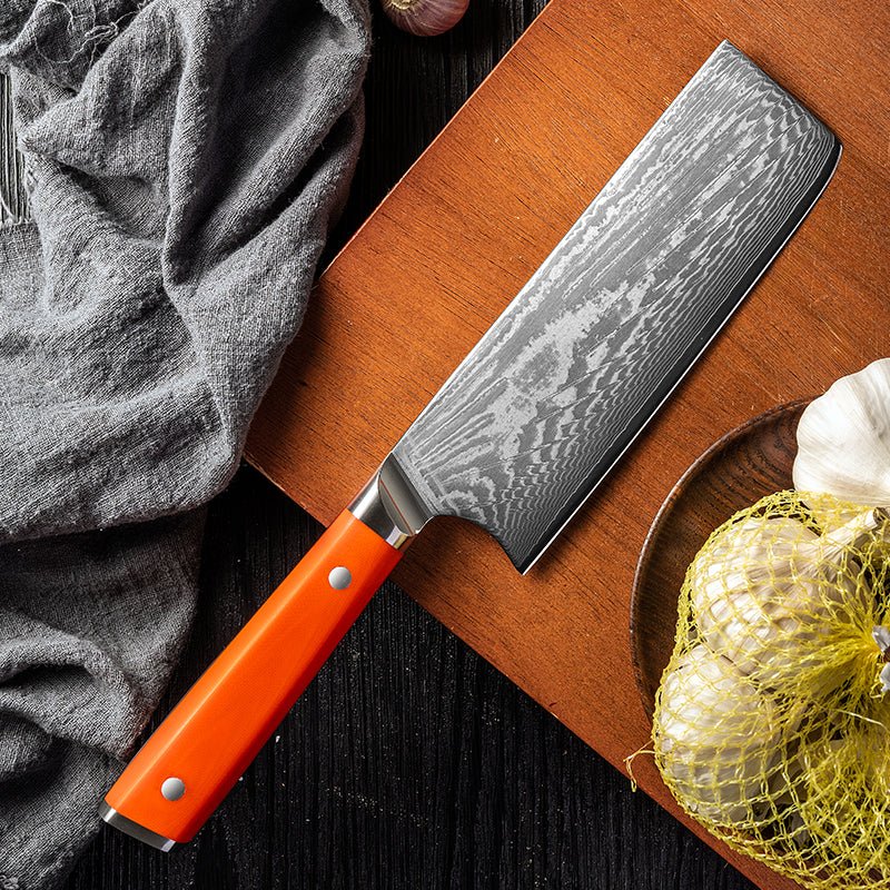 Japanese Damascus Kitchen Knife