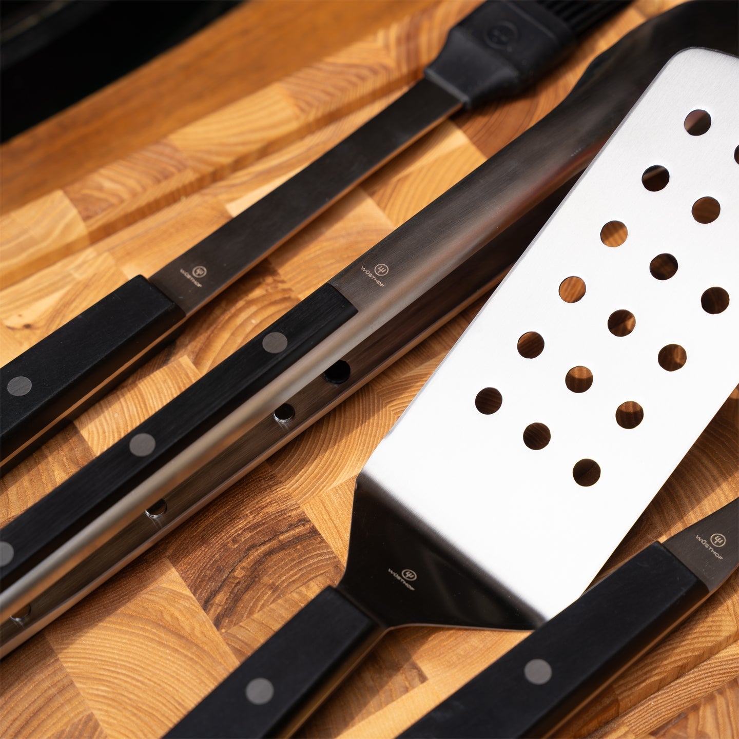 WÜSTHOF Classic BBQ Tool Set, 4-Piece