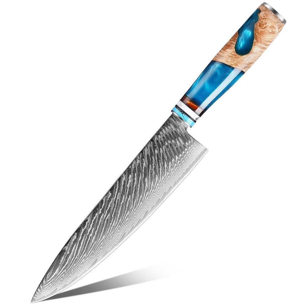 4 Piece Damascus Steel Kitchen Knives Set