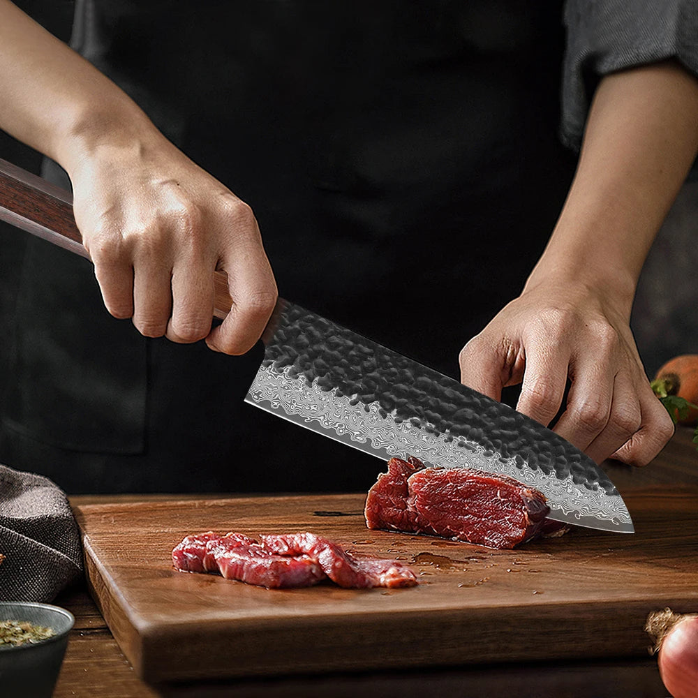 8-Inch Japanese Chef Knife – Professional High-Carbon Steel