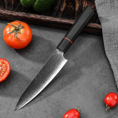 4-Piece Damascus Steel Kitchen Knife Set