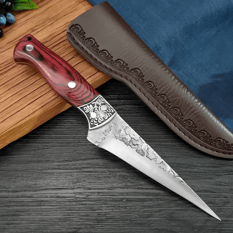 High-quality Boning Knives - Stainless Steel blade and Rosewood Handle