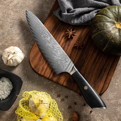 8 Inch Japanese Damascus Chef Knife