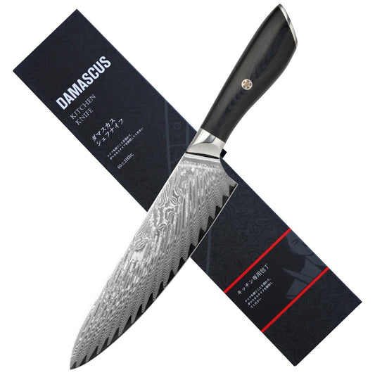 8 Inch Japanese Damascus Chef Knife