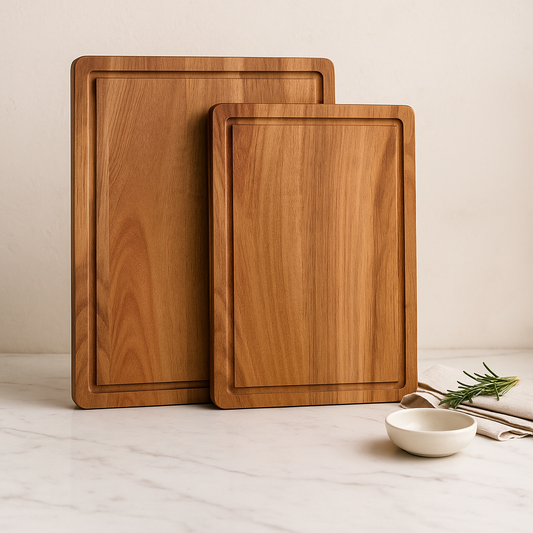 Acacia wood chopping board for natural kitchenware