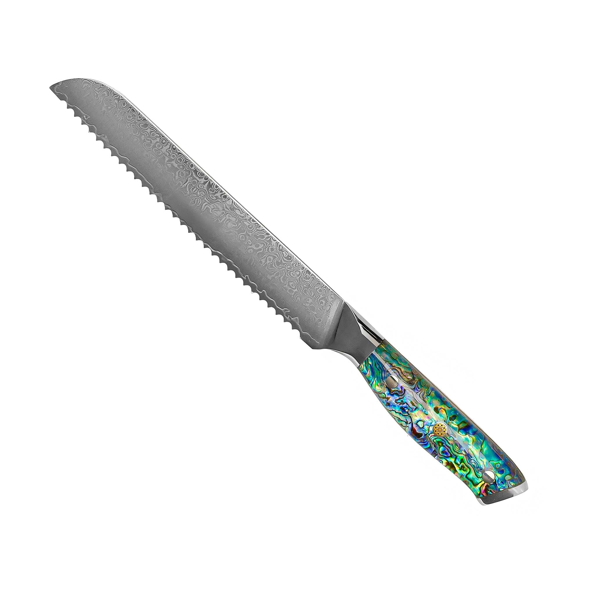 Mother of Pearl Jewels - 5-Piece Damascus Knife Set