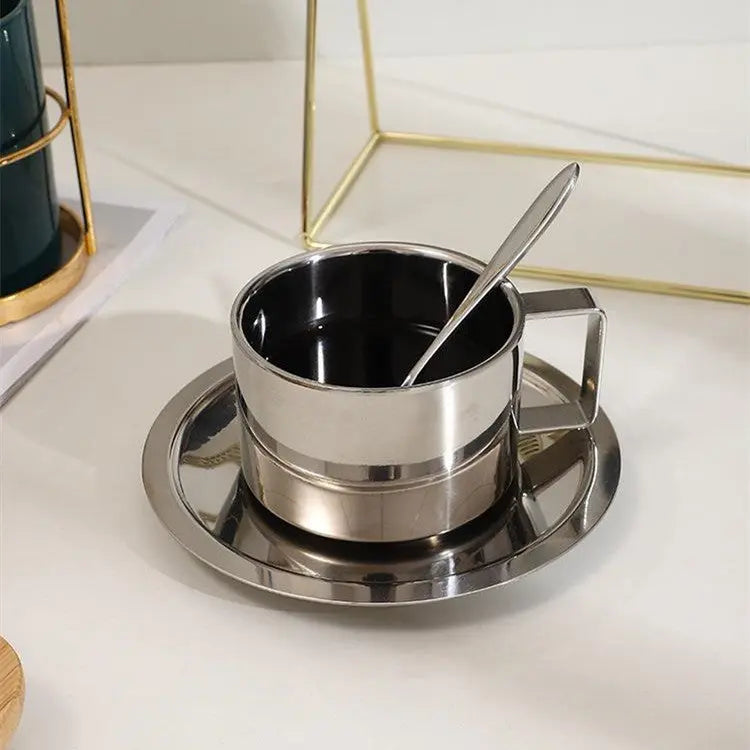 Clarke Steel Coffee Set