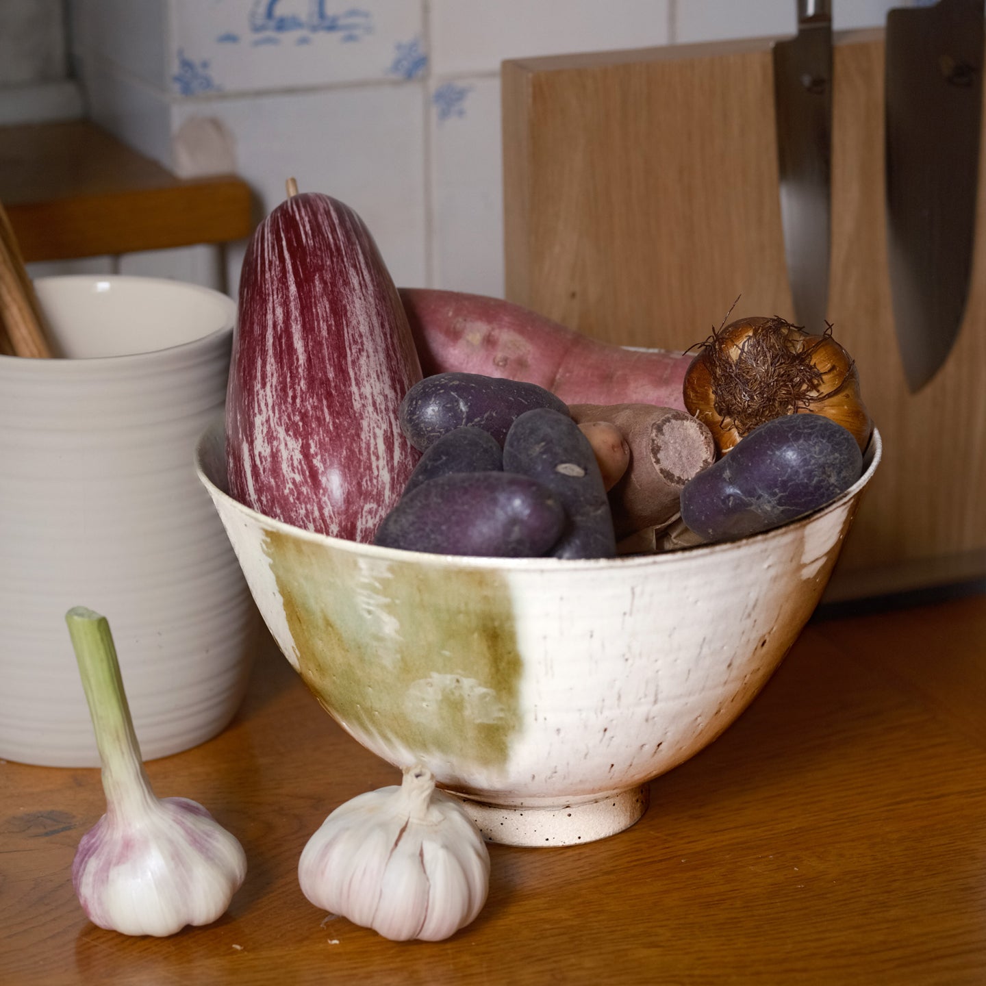 Hand Studio's Tide Serving Bowl, a stylish serving dish for hosting and entertaining purposes