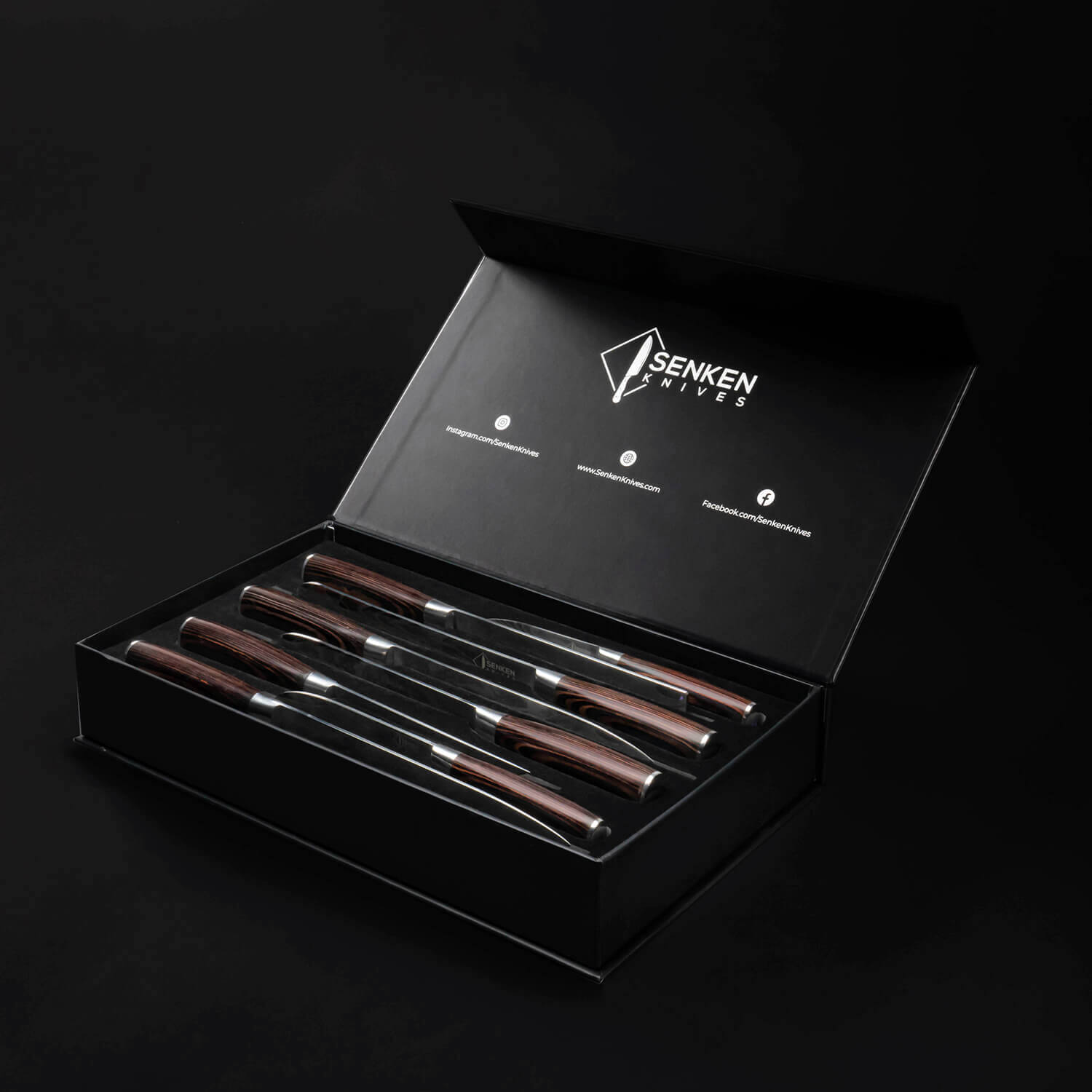 "Imperial" Collection - Premium Japanese Kitchen Knife Set with Damascus Pattern
