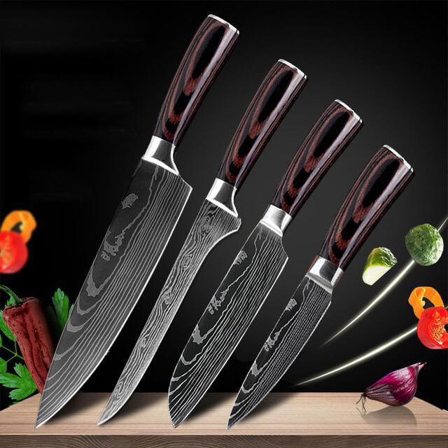 Kitchen Knife Set, Japanese Chef Knives