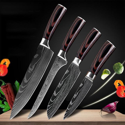 Kitchen Knife Set, Japanese Chef Knives