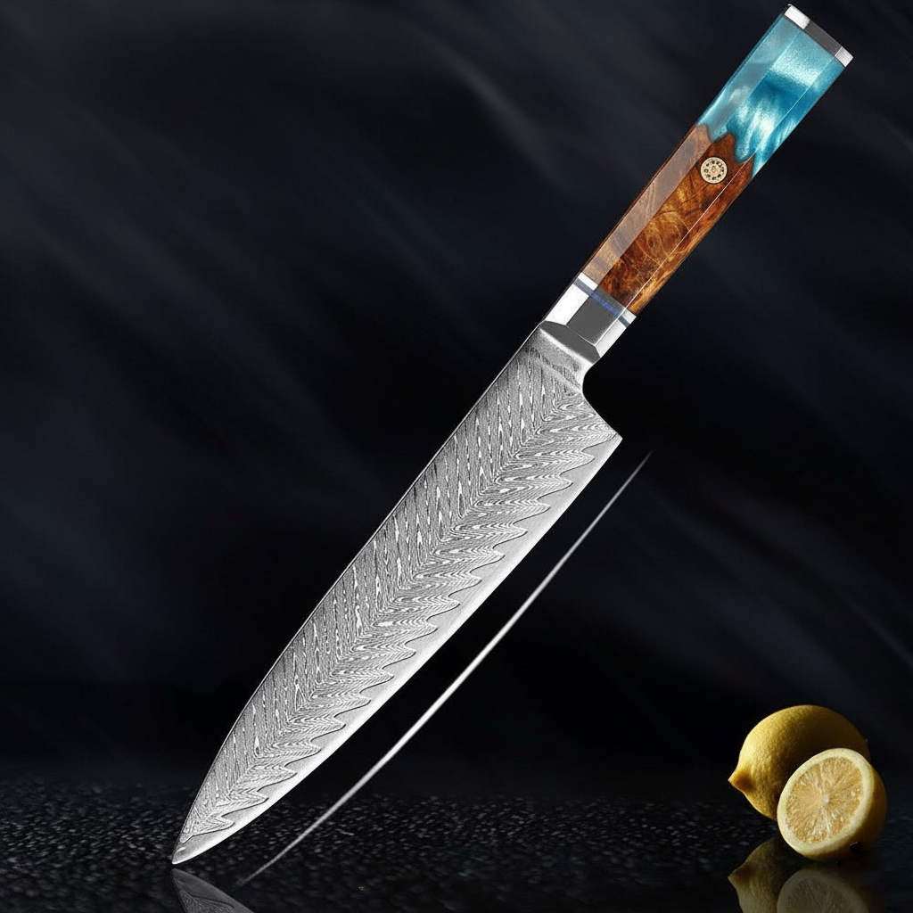 Kitchen Knives 67 Layers Damascus Japanese Style Sharp Blade Chef Knife