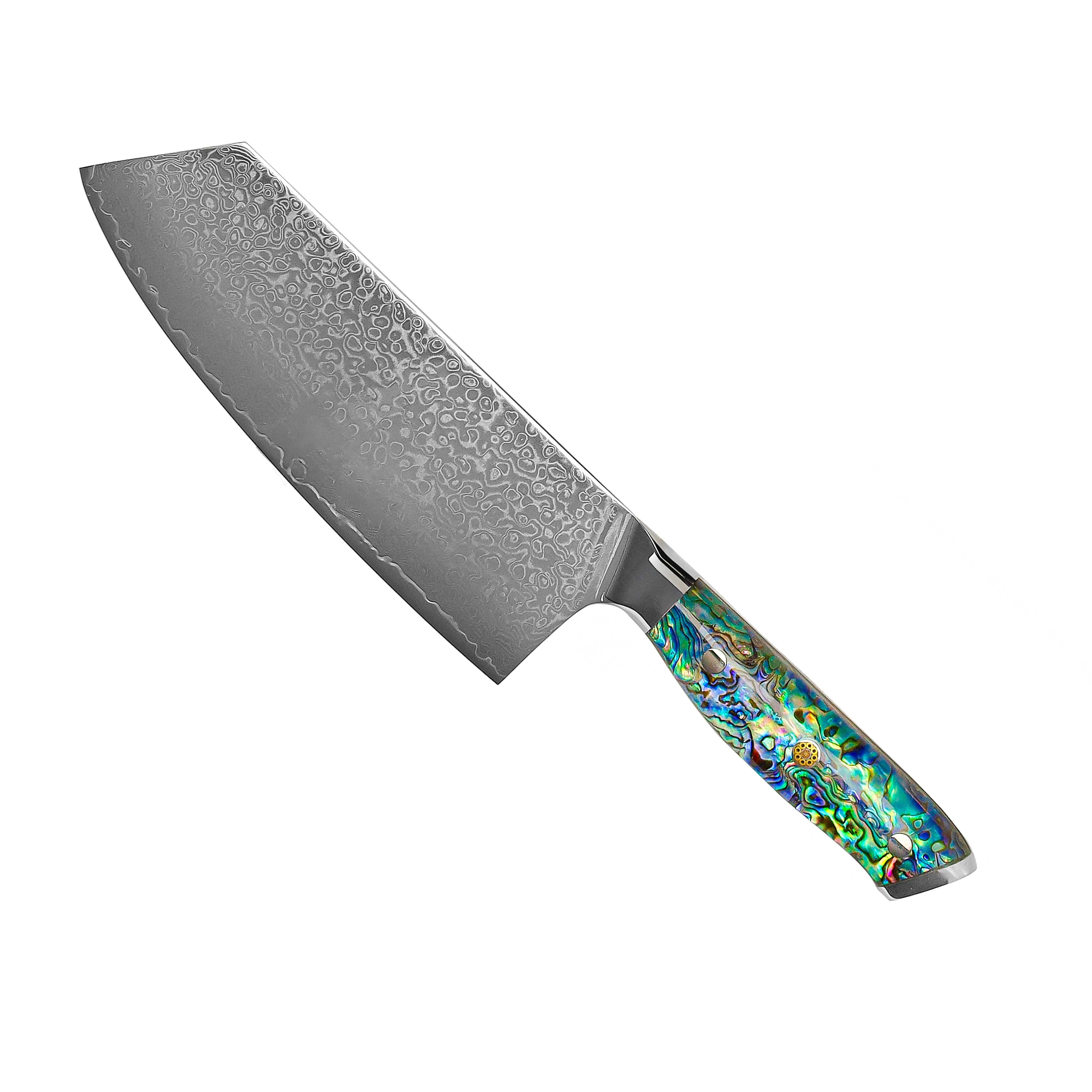 Mother of Pearl Jewels - 5-Piece Damascus Knife Set