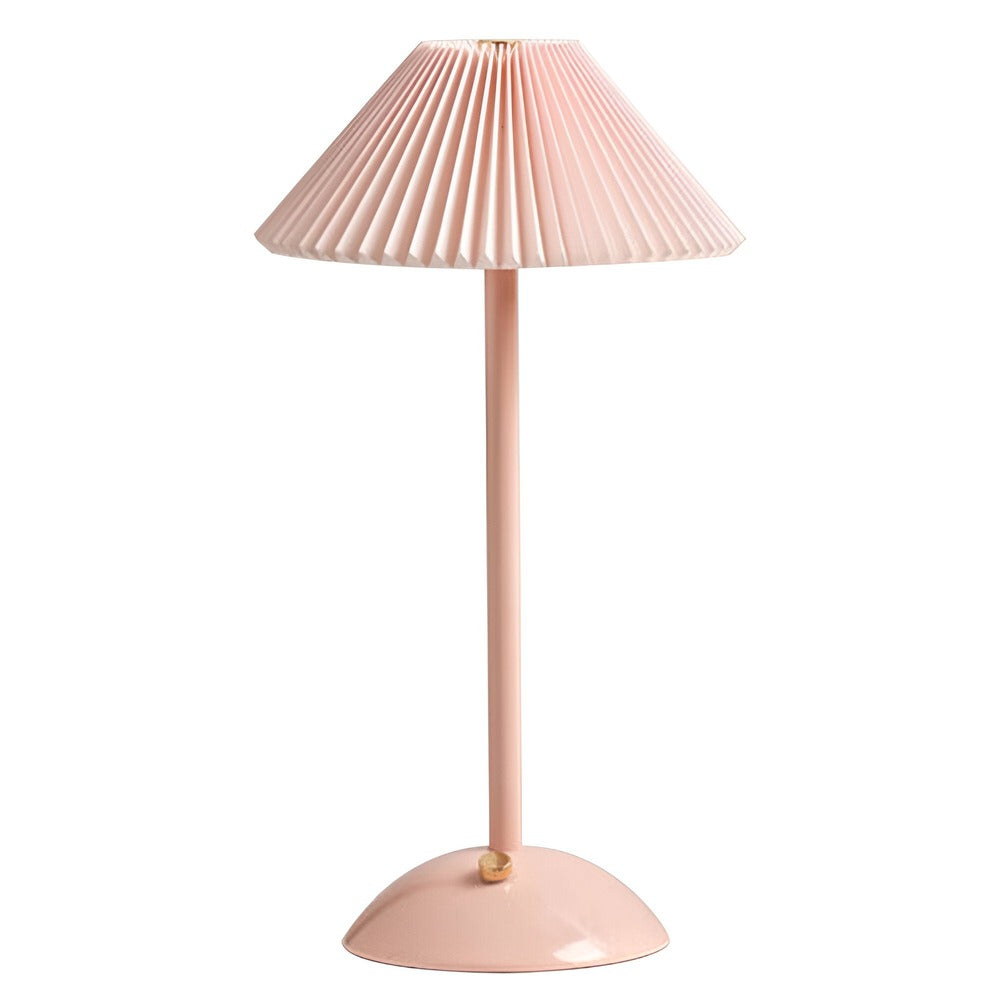 AluBrite – Rechargeable Aluminium LED Umbrella Lamp with Touch Dimmer