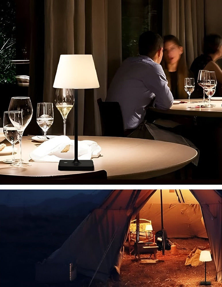 Portable Touch Table Lamp – Dimmable Rechargeable LED Light