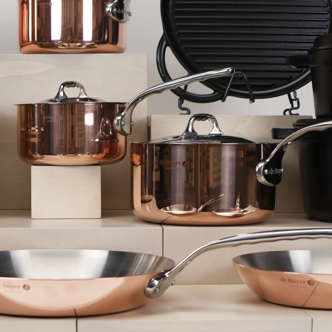 Stainless Steel De Buyer Prima Matera Induction Frying Pan