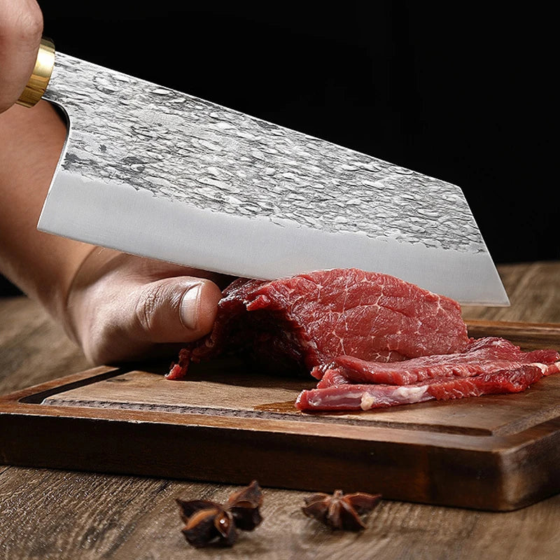 Hector Professional Japanese Hand-Forged Chef Cleaver