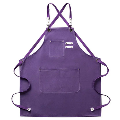 Hector Canvas Kitchen Apron – Comfort Durability Style