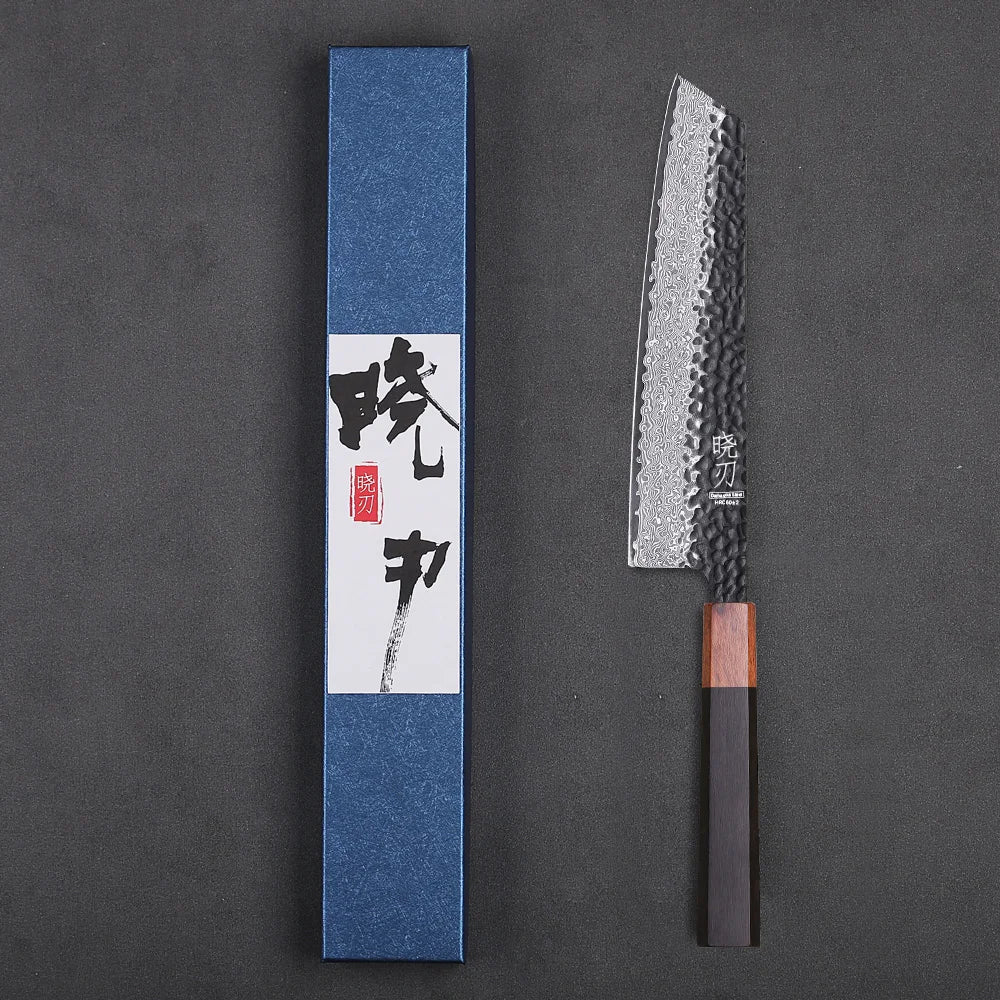 Hector 8.2” Japanese Kiritsuke Knife – Damascus VG10 Chef Knife