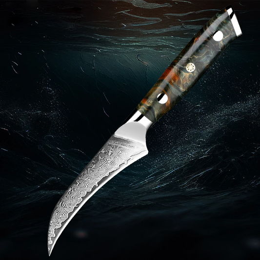 Hector 3.5” Damascus VG10 Paring Knife – Precision in the Palm of Your Hand