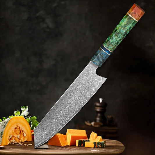 Hector 8” Damascus Chef Knife – 67 Layers VG10 Steel