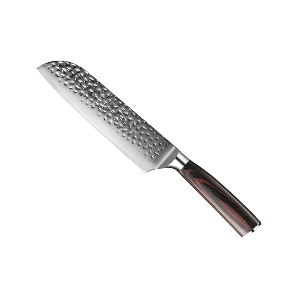 Hammered Stainless Steel Series 6-piece Knife Set