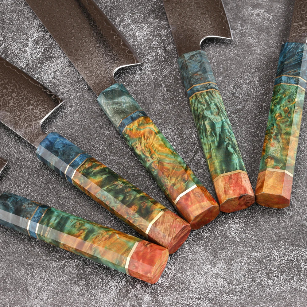 Hector 8” Damascus Chef Knife – 67 Layers VG10 Steel