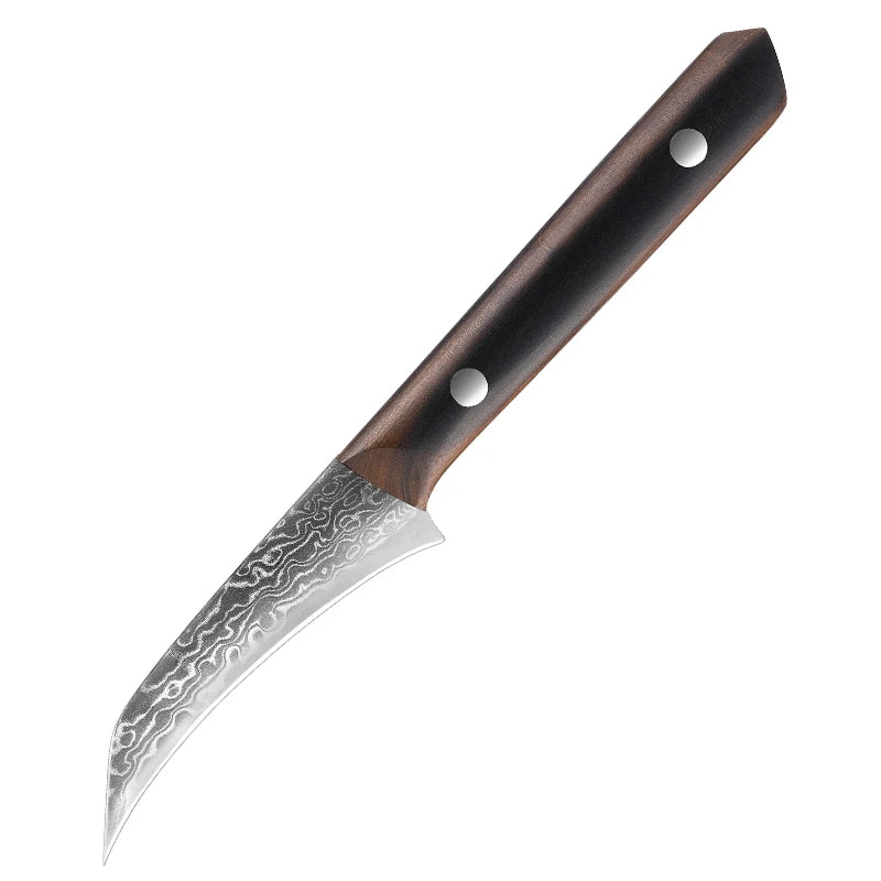Hector Bird-Beak Paring Knife – 3.5” Damascus Stainless Steel