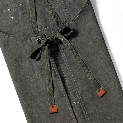 Hector Canvas Kitchen Apron – Comfort Durability Style