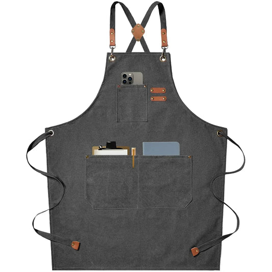 Hector Canvas Kitchen Apron – Comfort Durability Style